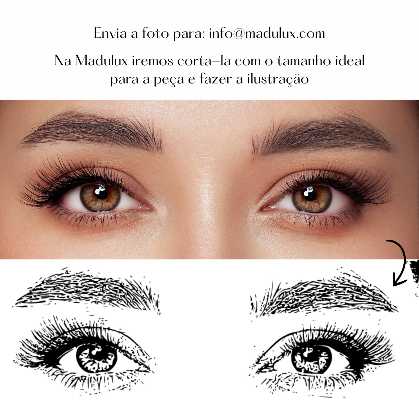 Pulseira "Os teus Olhos" em Aço Inoxidável