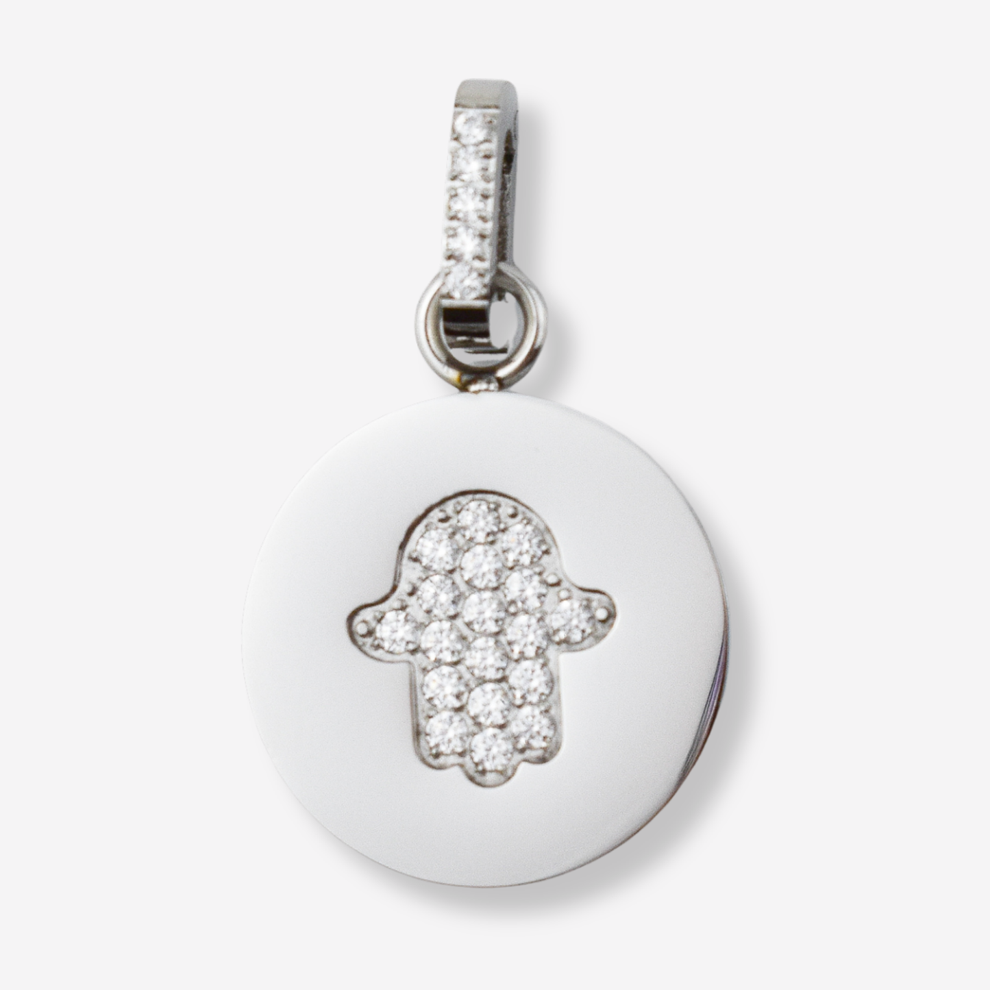 Stainless Steel Hand of Fatima Pendant *Centerpiece