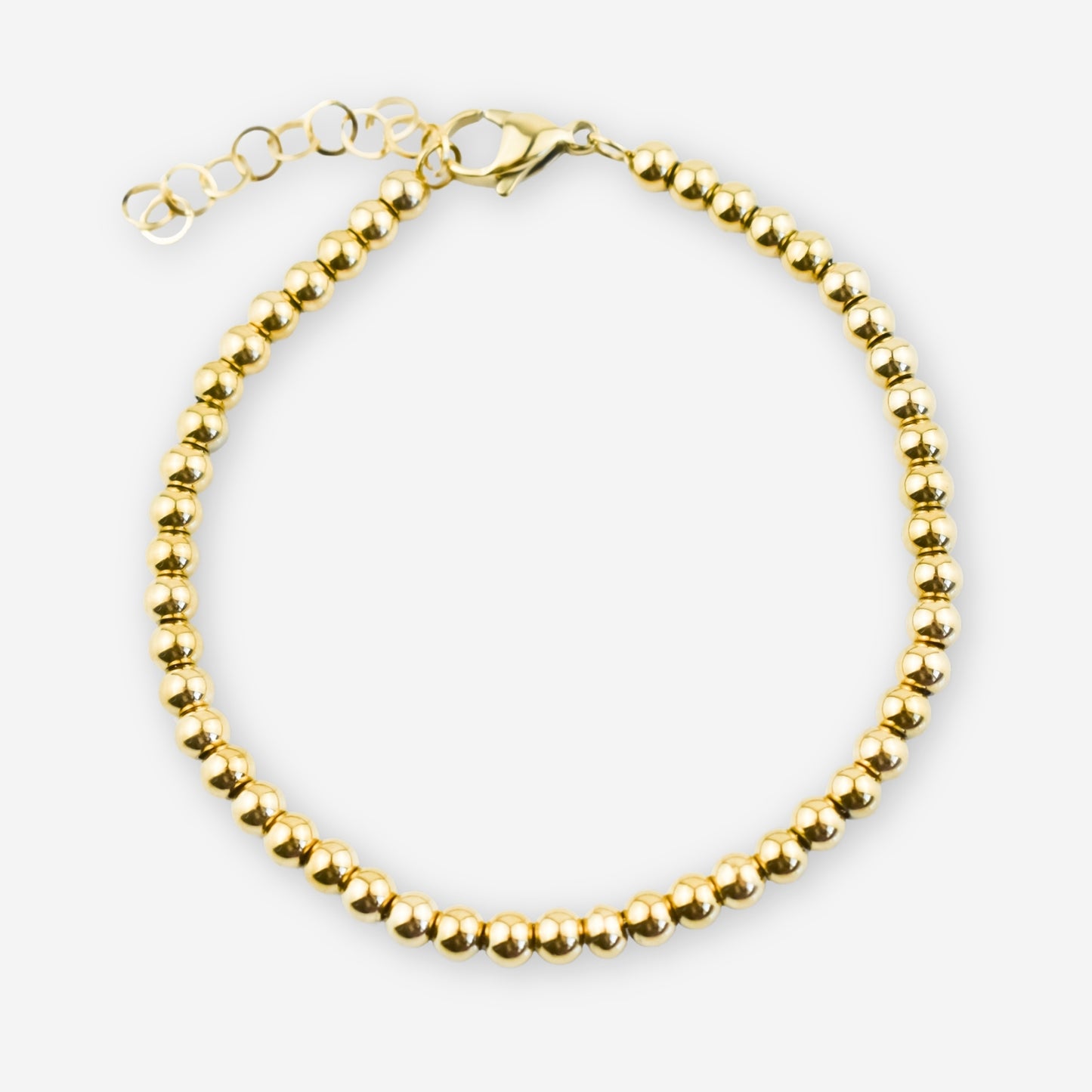 JADE– Pulseira em Aço com Esferas