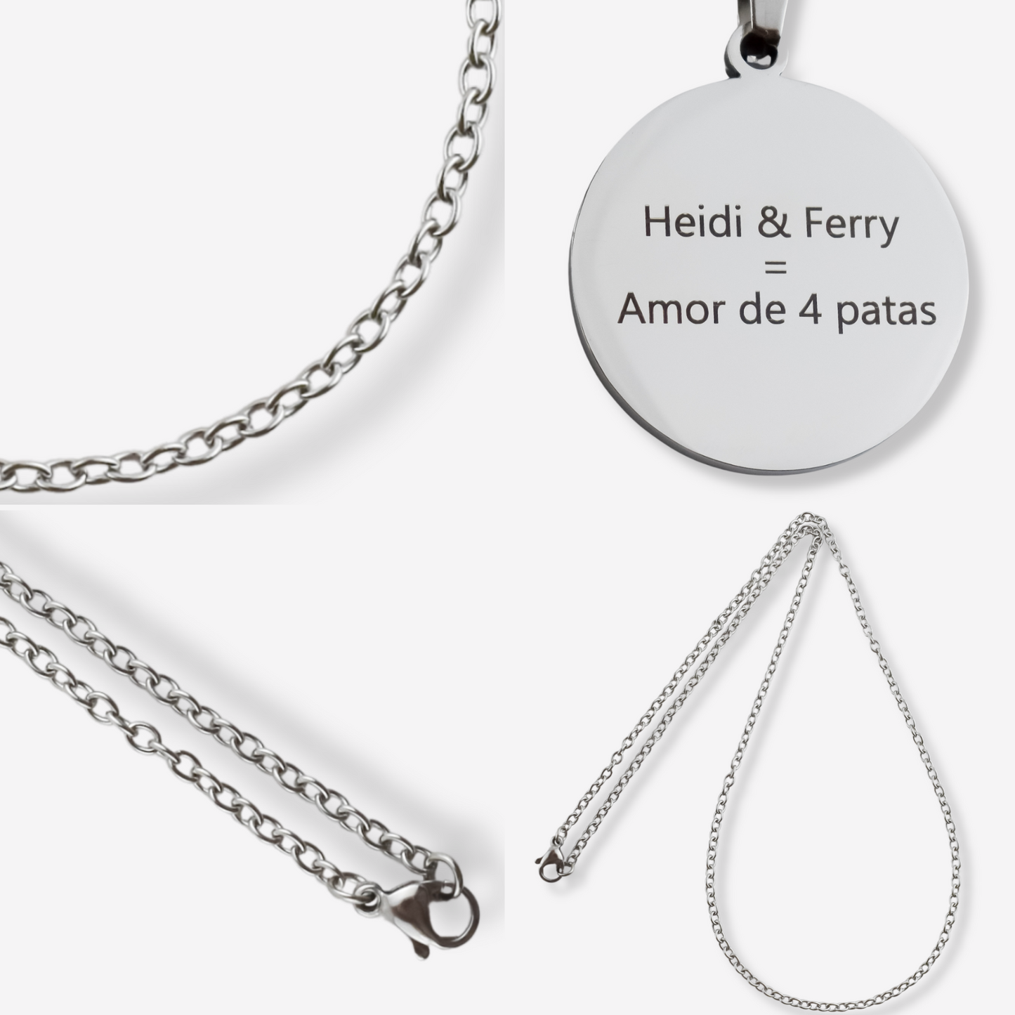 Personalized Stainless Steel Illustration Necklace