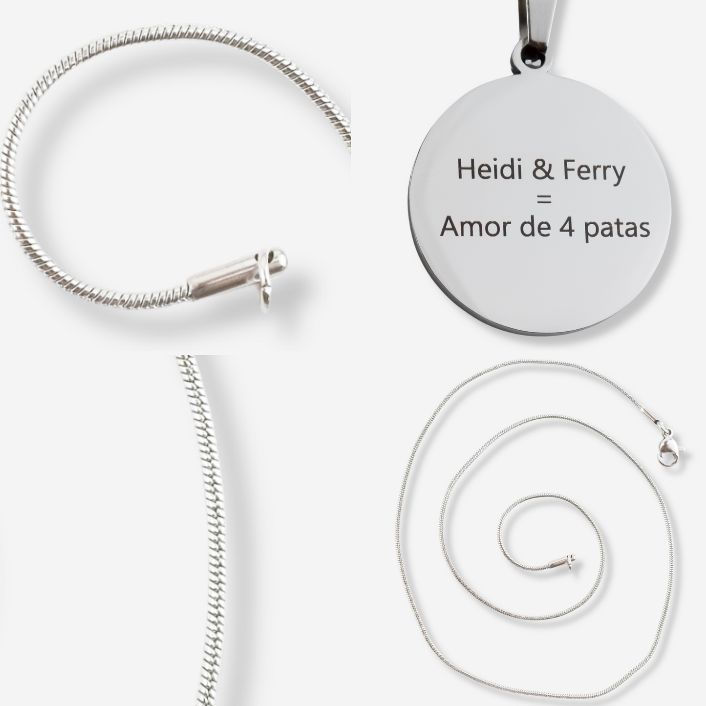 Personalized Stainless Steel Illustration Necklace