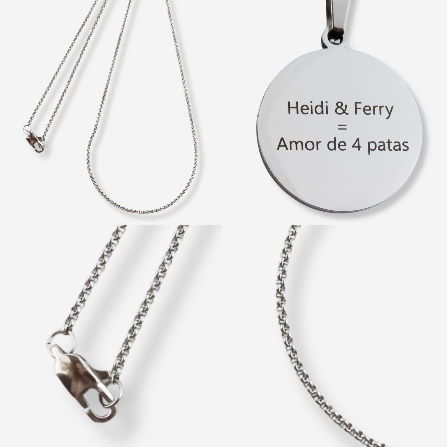 Personalized Stainless Steel Illustration Necklace