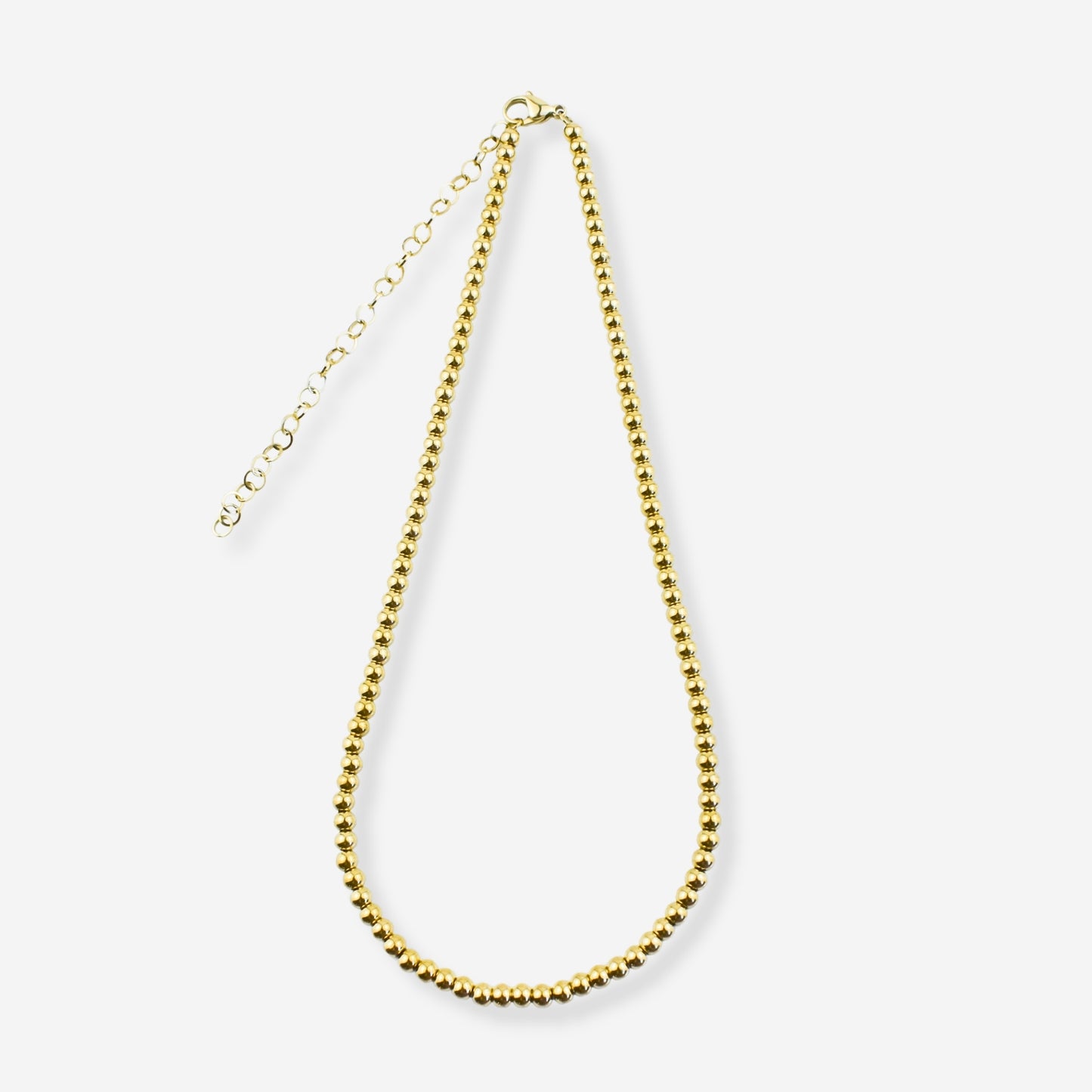 Conjunto Jade– Brincos, Colar e Pulseira em Aço com Esferas