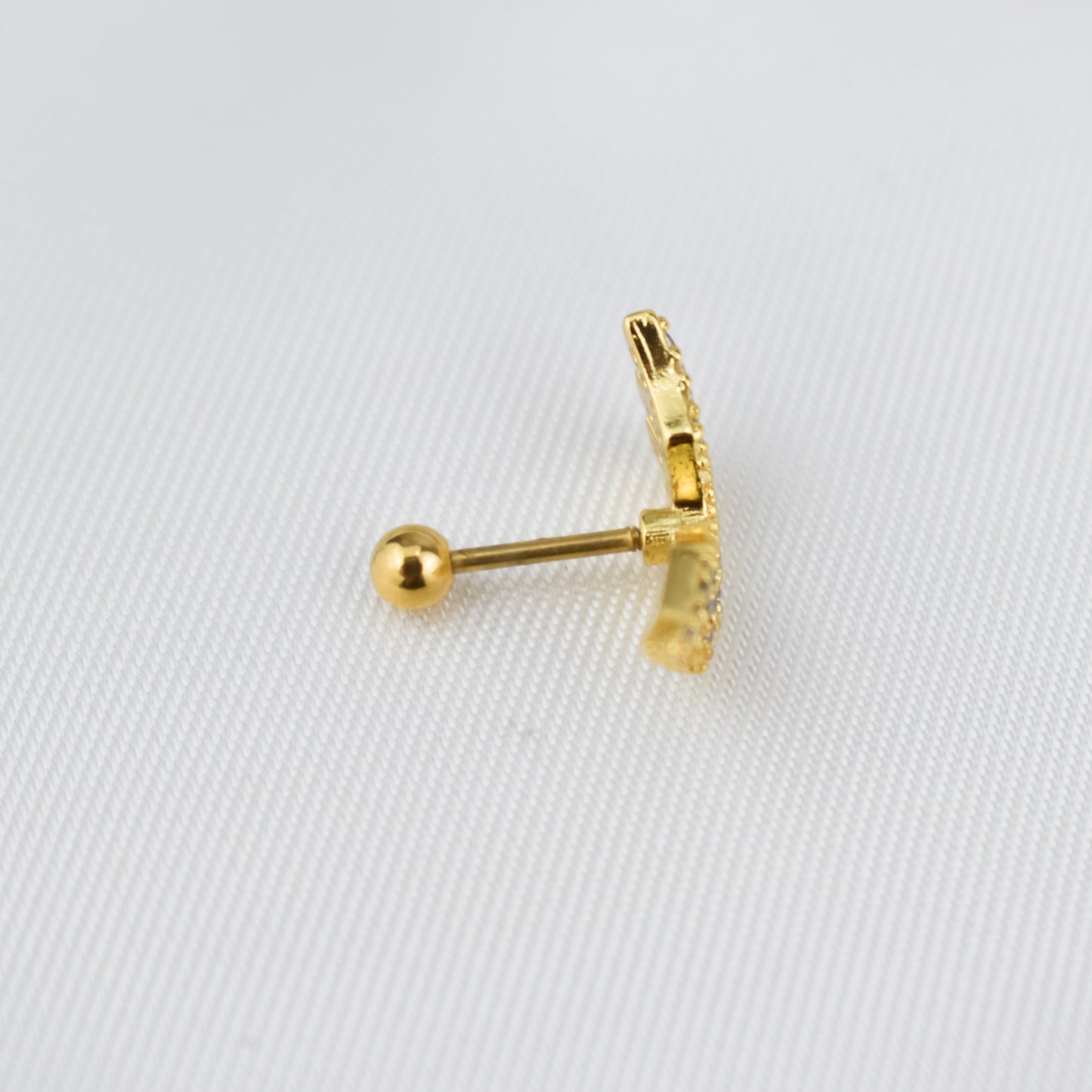 Piercing Individual Asas em Aço e Zircónias