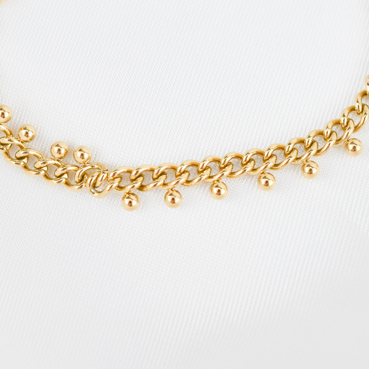 BLOSSOM – Pulseira em Aço com Esferas