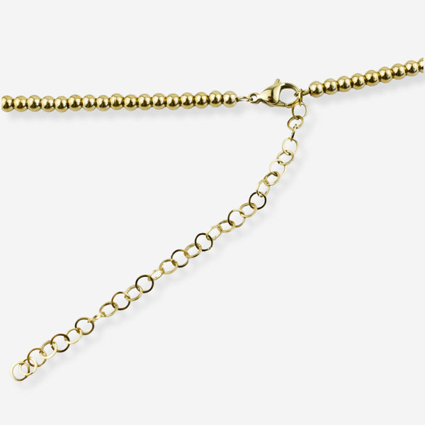 JADE– Colar em Aço com Esferas 