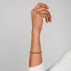 JADE– Pulseira em Aço com Esferas 