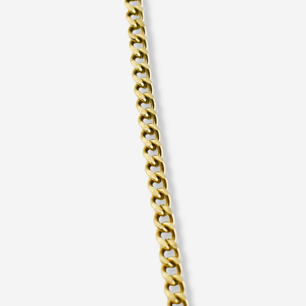 Collier Initiale en Acier Inoxydable avec Médaille Ronde Personnalisée