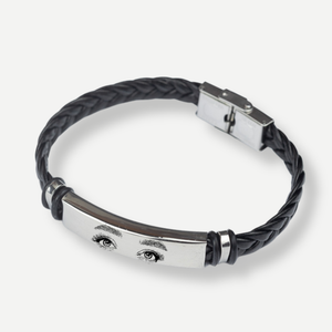 LOVE "Text Engraving" Stainless Steel Bracelet