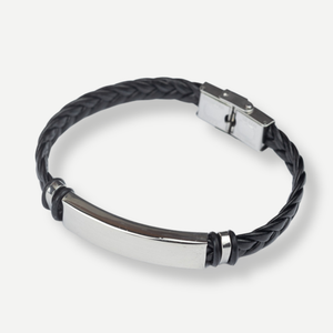 LOVE "Text Engraving" Stainless Steel Bracelet