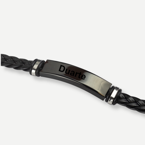 LOVE "Text Engraving" Stainless Steel Bracelet