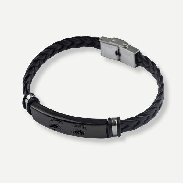 LOVE "Text Engraving" Stainless Steel Bracelet