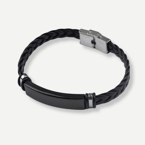 LOVE "Text Engraving" Stainless Steel Bracelet