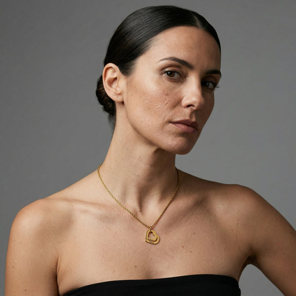 Colar Amor – Corações Personalizados em Aço Inoxidável