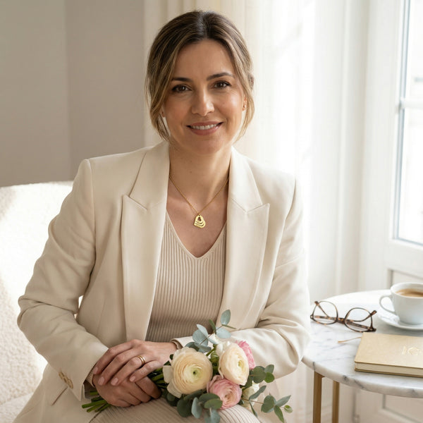 Conjunto Amor de Mãe – Colar Personalizado e Rosas Eternas