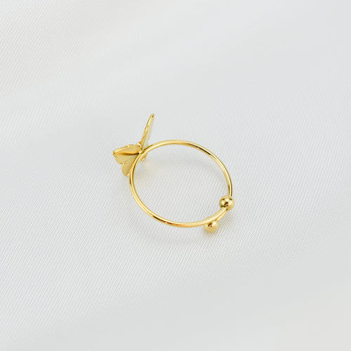 BUTTERFLY- Anel Borboleta em Aço