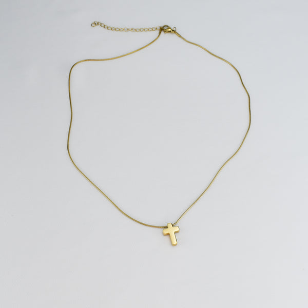 CROSS – Colar em Aço com Cruz 