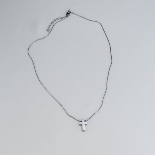 CROSS – Colar em Aço com Cruz 