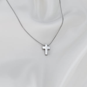 CROSS – Colar em Aço com Cruz 