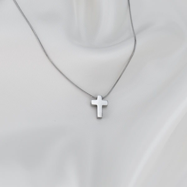 CROSS – Colar em Aço com Cruz 