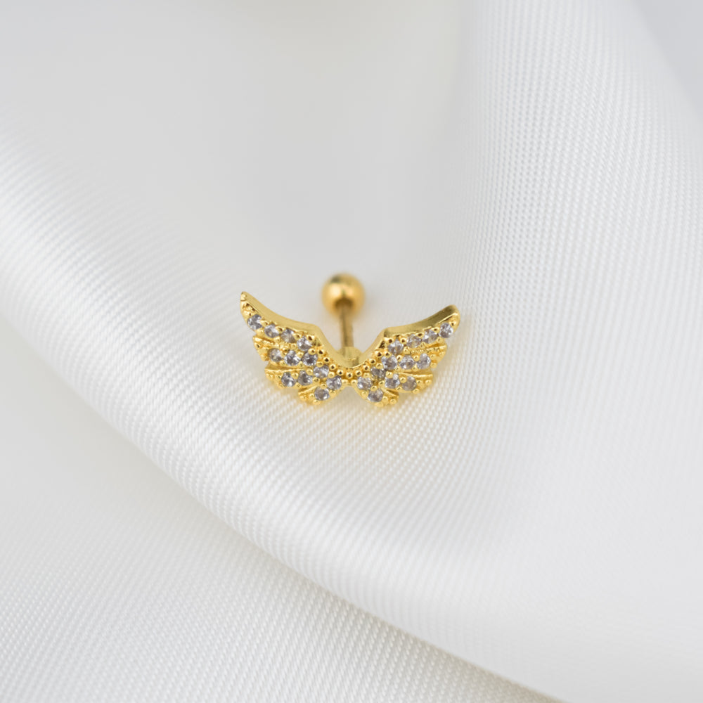 Piercing Individual Asas em Aço e Zircónias