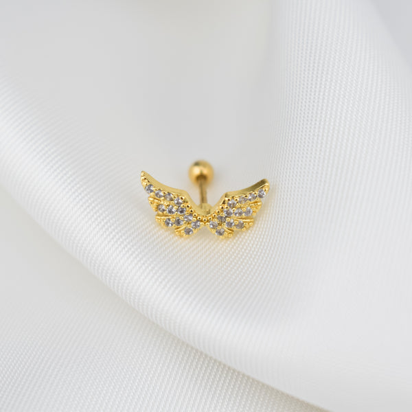 Piercing Individual Asas em Aço e Zircónias