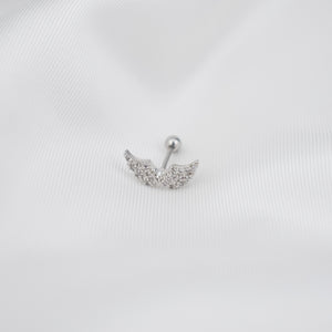 Piercing Individual Asas em Aço e Zircónias
