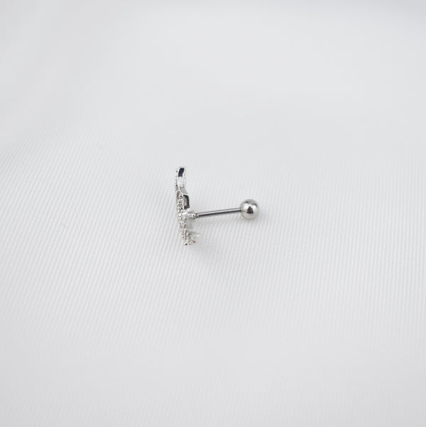 Piercing Individual Asas em Aço e Zircónias