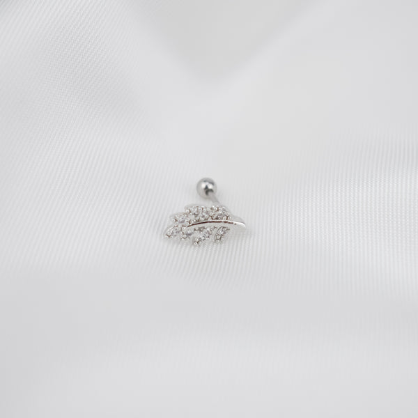  Piercing Individual Folha em Aço e Zircónias