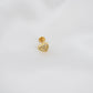 Piercing Individual Coração em Aço e Zircónias