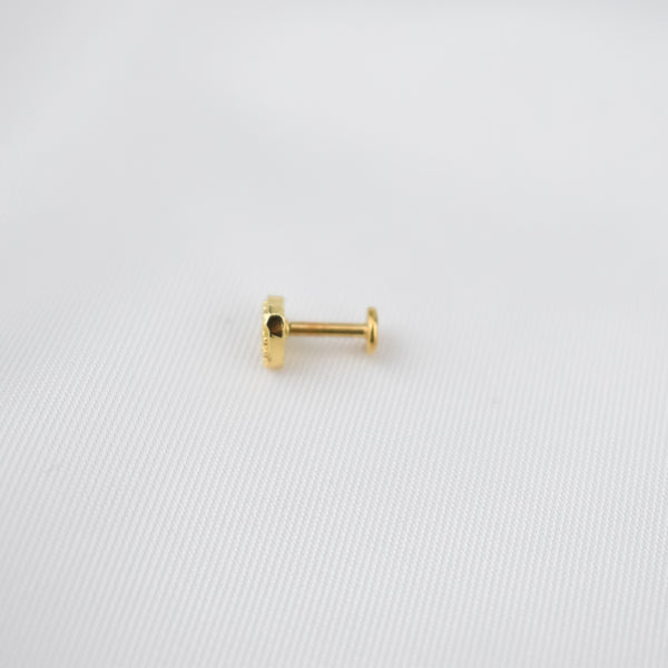 Piercing Individual Coração em Aço e Zircónias