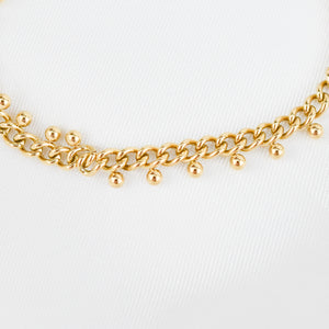 BLOSSOM – Pulseira em Aço com Esferas 