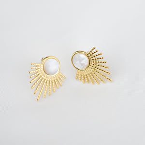 SUNFLOWER – Brincos em Aço