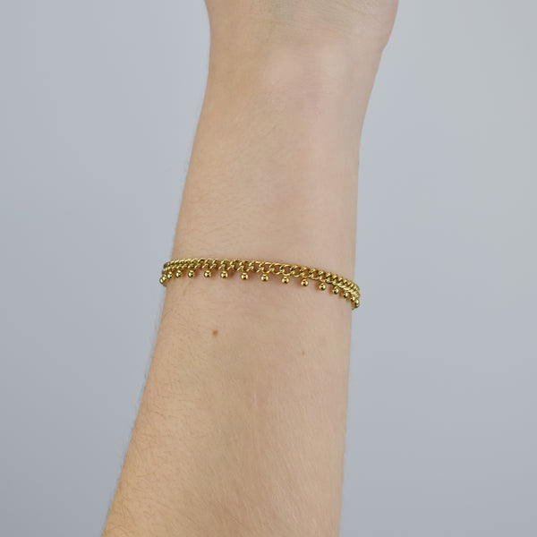 BLOSSOM – Pulseira em Aço com Esferas 