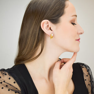 SUNFLOWER – Brincos em Aço