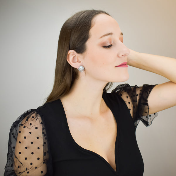 SUNFLOWER – Brincos em Aço