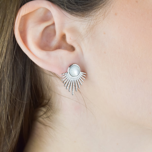 SUNFLOWER – Brincos em Aço