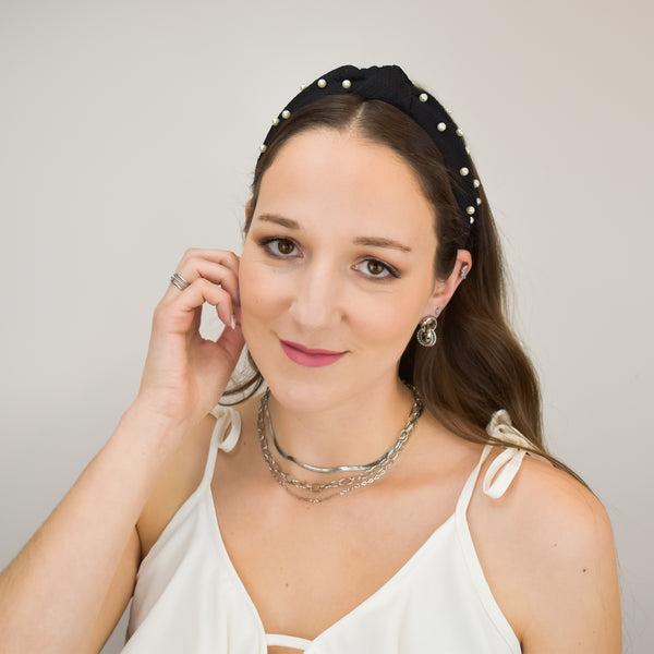 BELLE – Colar Triplo em Aço com Diferentes Malhas