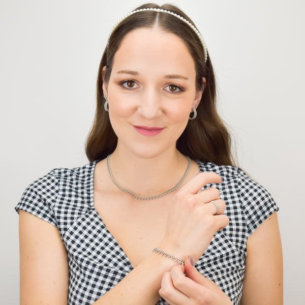 BLOSSOM – Pulseira em Aço com Esferas 