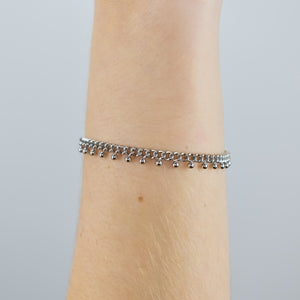 BLOSSOM – Pulseira em Aço com Esferas 