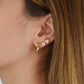 Piercing Individual Coração em Aço e Zircónias
